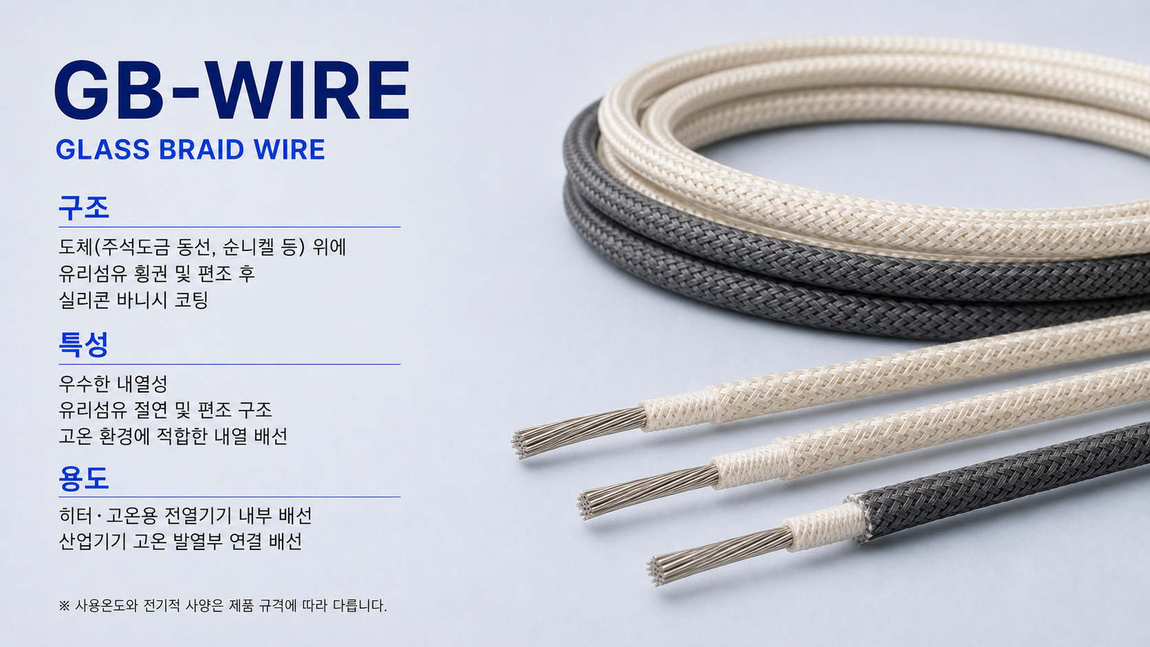 GB-WIRE 구조 특성 용도